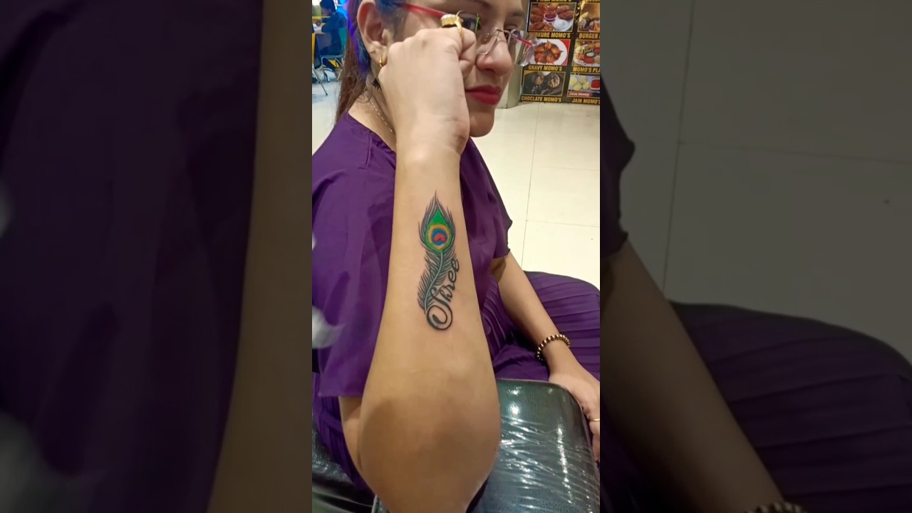 peacock feather tattoo 