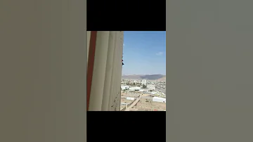 شاهد اجوا مدينت صعده من فوق فندق شموخ اليمن 
