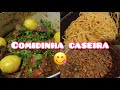 Jantar Delicioso || Carne De Panela || Feijão De Corda ||