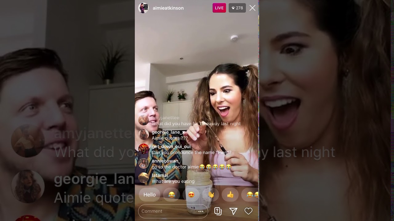 Aimie and Gribby’s Coffee Morning Instagram Live Week 12