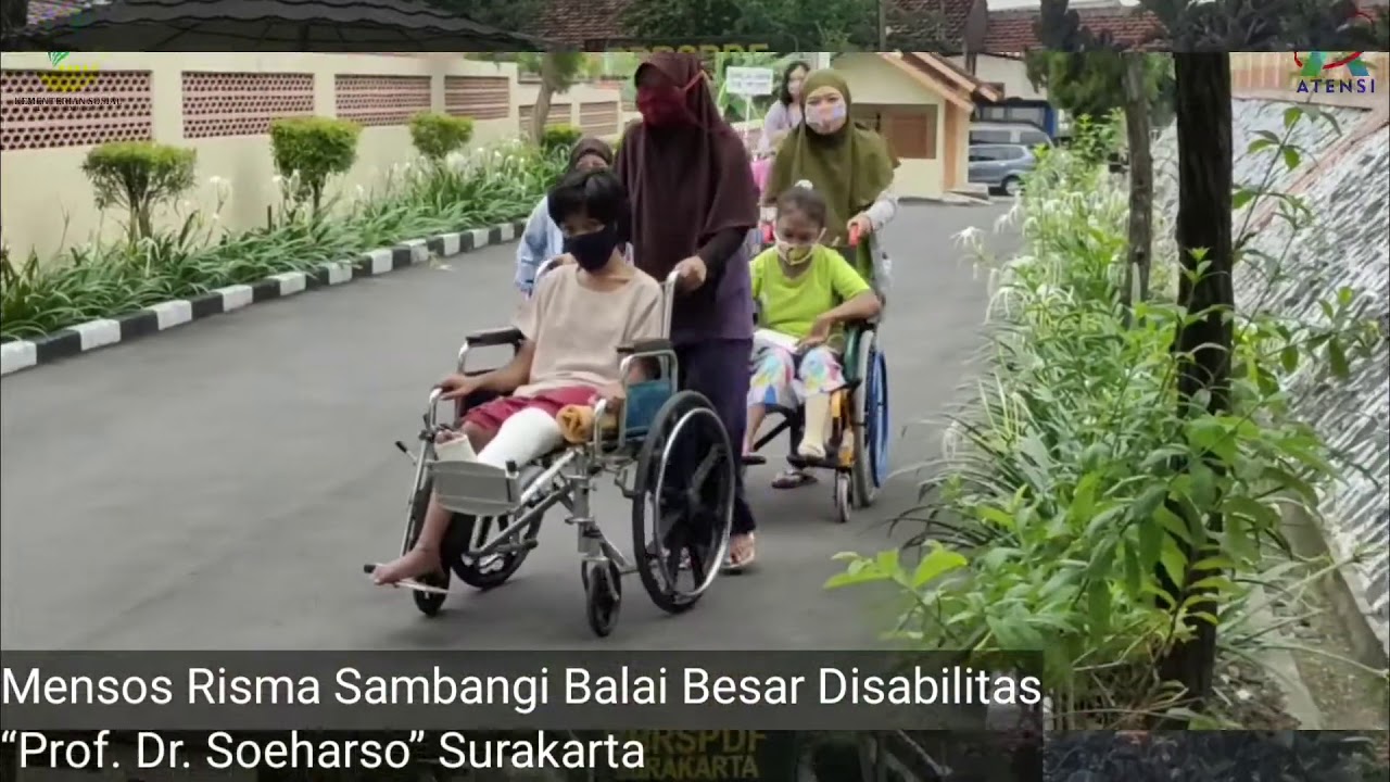 Kunjungan Kerja Menteri Sosial RI Ibu Tri Rismaharini di BBRSPDF 