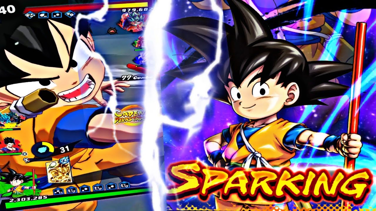 CHIQUITO Y PODEROSO 🤯 GOKU DAIMA 😬 COMO PEGA ESTE LOQUITO AH 🫡 DRAGON BALL LEGENDS