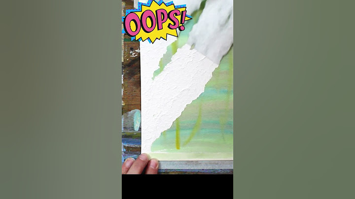 How to remove masking tape from watercolour paintings. Don't do this. Beginners watercolour tip.
