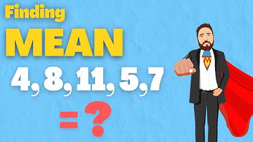 Finding The Mean Of A Set Of Numbers | The Maths Guy
