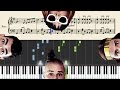 DNCE - Cake By The Ocean - Piano Tutorial + Sheets