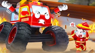 I Can Be Super Fire Truck | Firefighter Song | Monster Truck | WOA Luka Nursery Rhymes &amp; Kids Songs