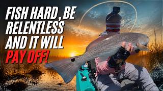 Being Relentless! Fish with purpose, be intentional about everything, presentation and lures!