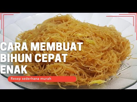 Lauk Pendamping Bihun Goreng