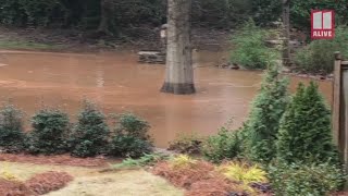 20-inch water main break floods neighborhoods in Decatur