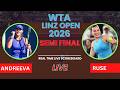 Mirra Andreeva vs Elena Gabriela Ruse Live Scores | WTA Linz Open 2026 Semi Finals