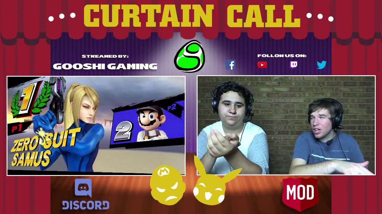 Curtain Call Top 8: Marss (Zero Suit) vs Dark Wizzy (Mario)