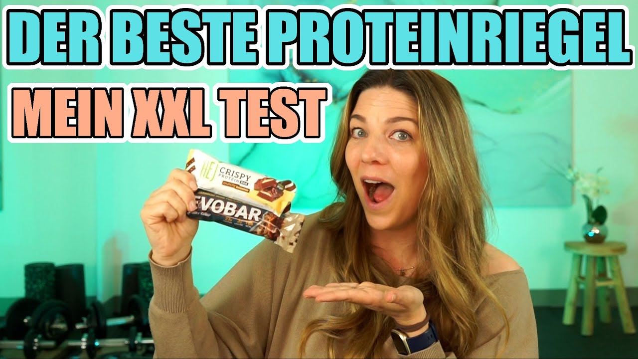 Meine Top 3 Proteinriegel Favoriten! | Ich probiere verschiedenste Riegel | XXL Test mit Nährwerten