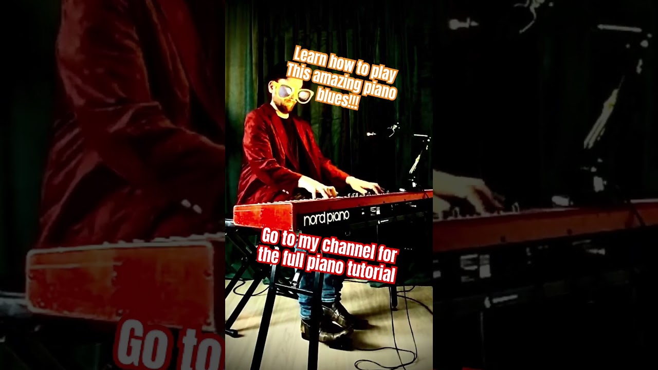 Can You Play This Awesome Blues Piano??? #piano #bluespiano #blues