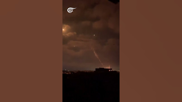 فيديو آخر يوثّق لحظة سقوط الصواريخ الإيرانية على حيفا