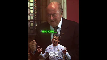 When Ronaldo Responds To The FIFA President 