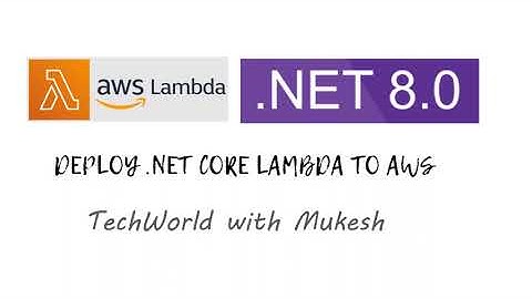 AWS Lambda .NET Core Create and deploy from command line CLI