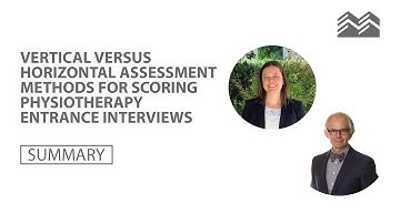 Vertical Versus Horizontal Assessment Methods | Dr. Wojkowski & Prof. Spadoni | MERIT Minutes