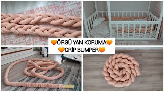 ÖRGÜ YAN KORUMA NASIL YAPILIR? / BRAIDED CRIB BUMPER / TÜM DETAYLARIYLA