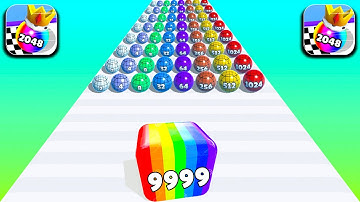 Ball Merge 2048, Count Master, AZ Run - All Levels Gameplay Android,ios Relaxing Max Update EKVMLS