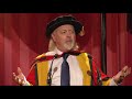 Comedian and musician Bill Bailey receives an Honorary Degree from the University of Bath