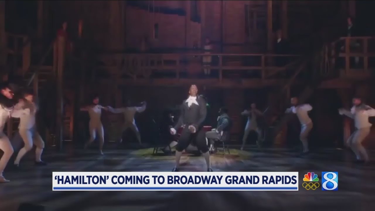 'Hamilton' coming to Broadway Grand Rapids YouTube