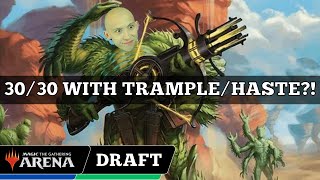 30/30 WITH TRAMPLE/HASTE?! | Outlaws Of Thunder Junction Draft | MTG Arena