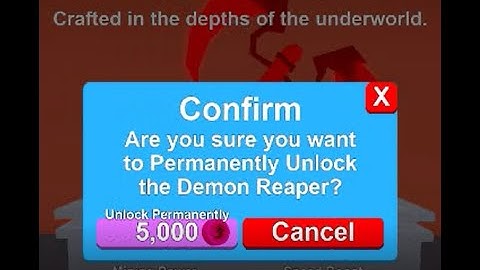 getting the demon reaper in mining simulator | roblox