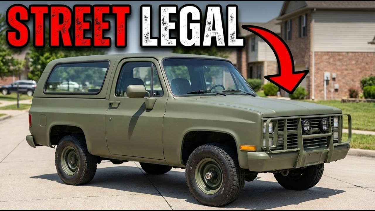 The 'Illegal' Military Tank You Can Drive On The Street — Chevy CUCV