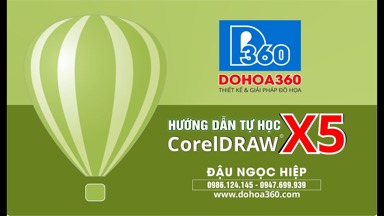 Hướng dẫn học corel x5 | Bài 1: Cơ bản về phần mềm CorelDRAW X5