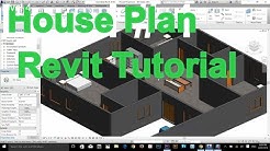 AutoDesk Revit Complete House Plan Tutorial part 1 - Durasi: 29.14. 