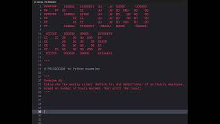 Pseudocode Help and Examples