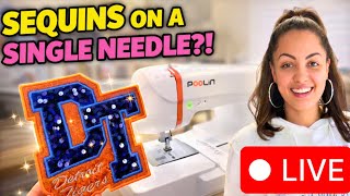 Poolin EOC07 Patch With SEQUINS!! | Let's Make a Patch With Sequins :)