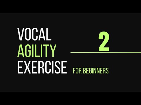 Vocal Agility Exercise for BEGINNERS #2 + Tips
