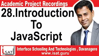 28. Introduction To JavaScript