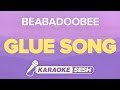 Glue song lyrics karaoke instrumental  beabadoobee