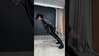 Michael Jackson Tribute: The Iconic Anti-Gravity Lean #shorts