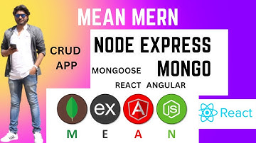NODE | EXPRESSJS | MONGODB | REACT | ANGULAR | MEAN | MERN | PART-1
