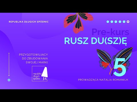 #RuszDusze pre-kurs spotkanie 5, Natalia Romaniuk i Żaneta Żurawska