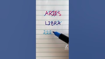 Aries & Libra 💜