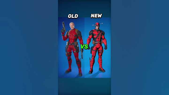 Deadpool & Wolverine Skins: NEW vs OLD #fortnite #shorts