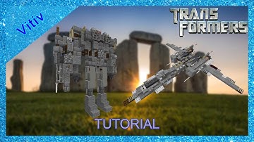 Transformers Megatron in Minecraft - 1:1 Scale - Tutorial
