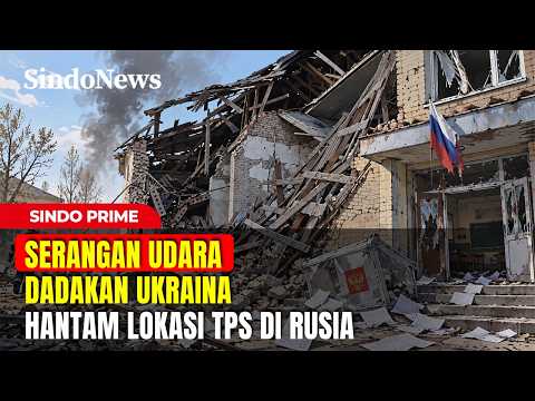Serangan Udara Dadakan Ukraina Hantam Lokasi TPS di Rusia | Sindo Prime | 21/09
