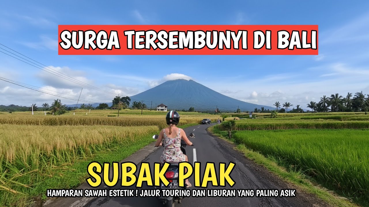 TEMPAT HEALING YANG LAGI VIRAL DI BALI ! SUBAK PIAK TABANAN BALI