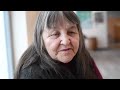 Dolly Apt tells a story in the Passamaquoddy language