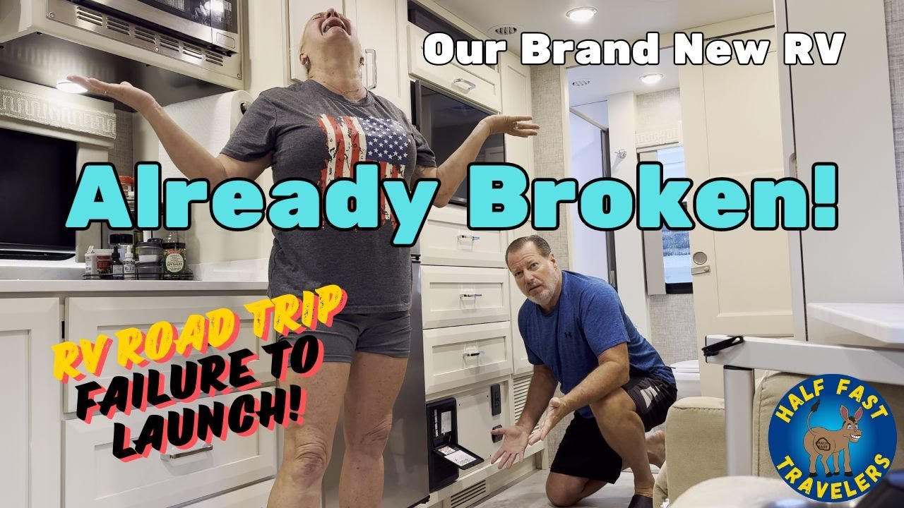 Наш новый Tiffin Wayfarer сломался через 2 дня после начала поездки