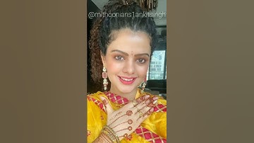 Happy तीज palak संग mithoon #palakmuchhal #mithoon #godbless #lifeline #viral #shorts #wedding #2k