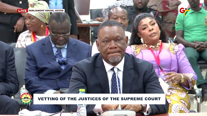 Vetting Of The Justice Of The Supreme Court (Justice Senyo Dzamefe) || 16th June 2025