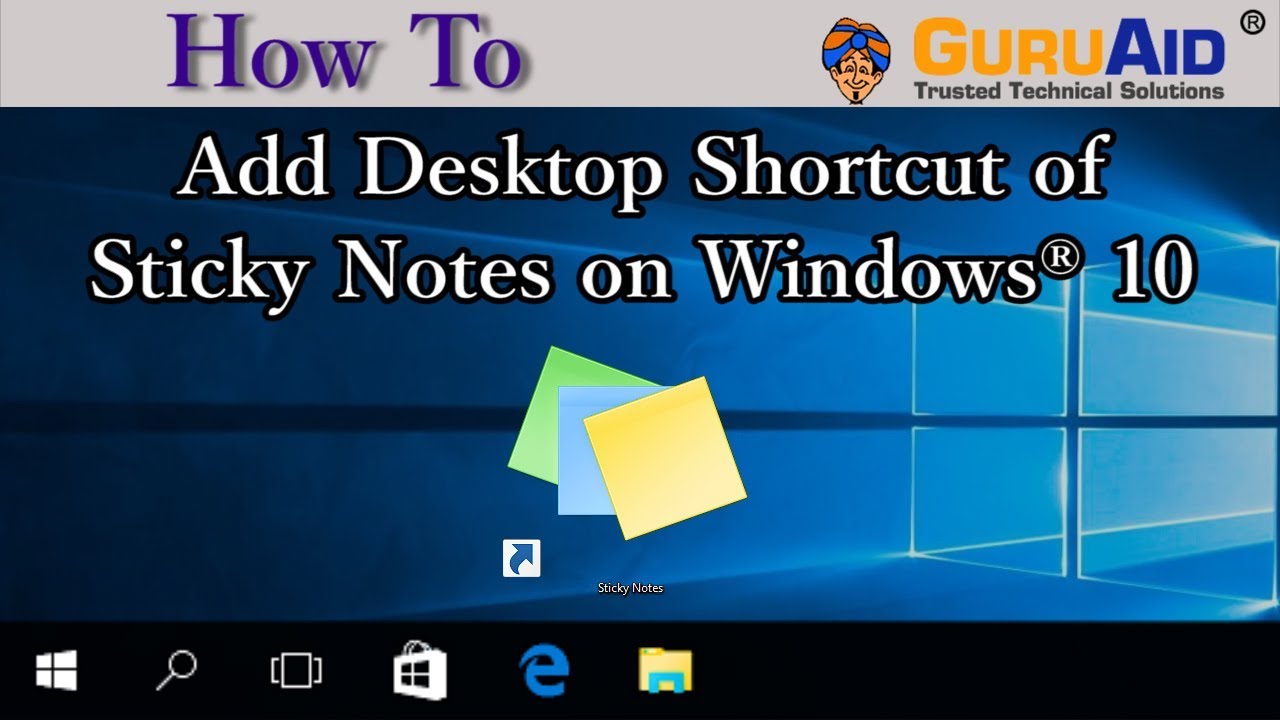 shortcut to make a new sticky note