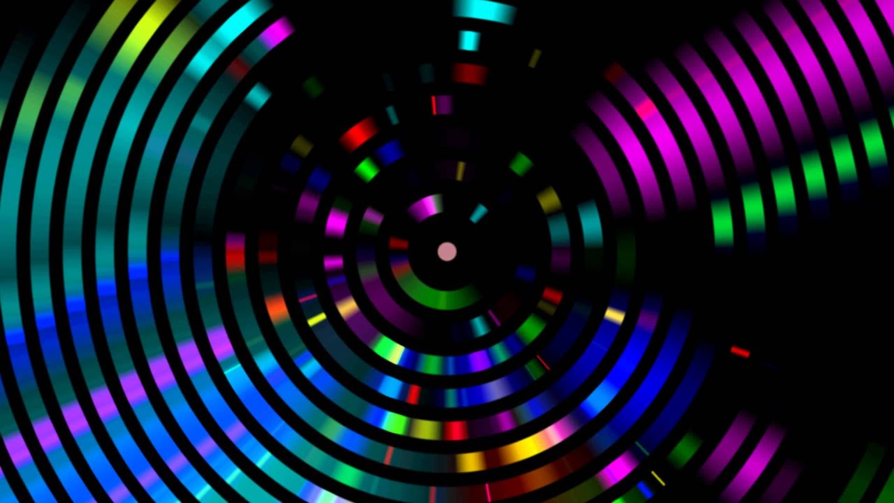 4K Disco Hypnotic Light Centerd VJ LOOP DISCO Effect Animation Background -  YouTube