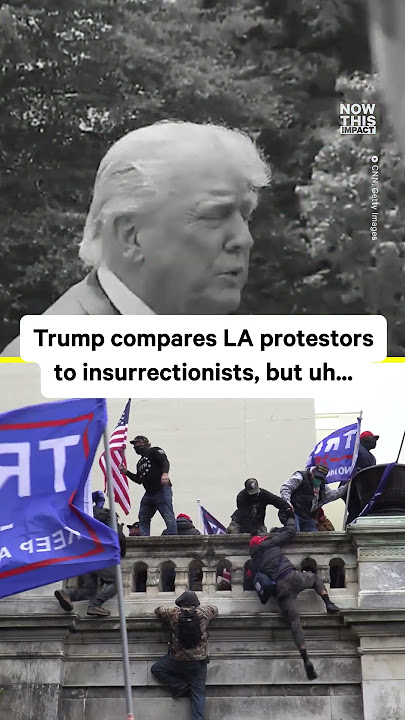 Trump’s Double Standard on Insurrectionists